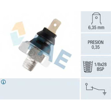 Датчик давления масла FAE 11610