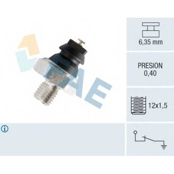 Датчик давления масла FAE 12200