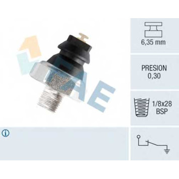 Датчик давления масла FAE 12240