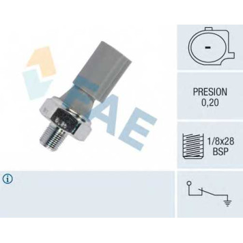 Датчик давления масла FAE 12830