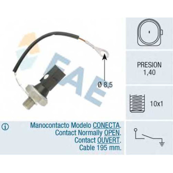 Датчик давления масла FAE 12895