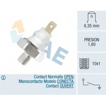 Датчик давления масла FAE 12910