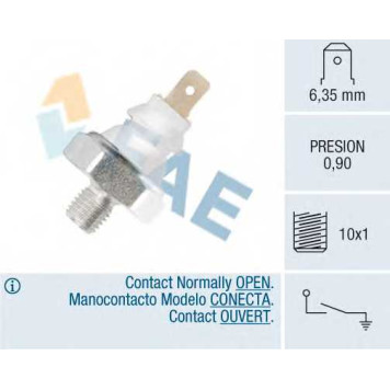 Датчик давления масла FAE 12930