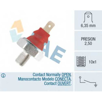 Датчик давления масла FAE 12950
