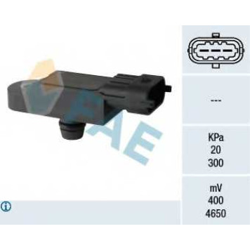 Датчик давления во впускном газопроводе FAE 15068