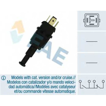 Выключатель фонаря сигнала торможения FAE 24510