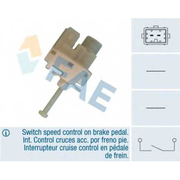 Выключатель фонаря сигнала торможения FAE 24820