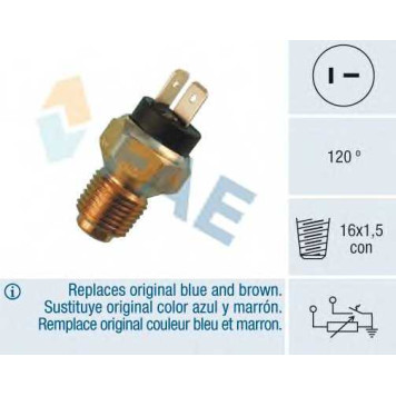 Датчик температуры охлаждающей жидкости FAE 34060