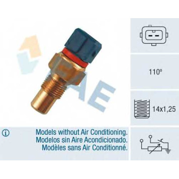 Датчик температуры охлаждающей жидкости FAE 34090