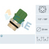 Термовыключатель сигнальной лампы охлаждающей жидкости FAE 35590