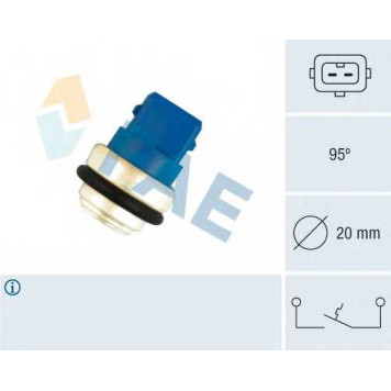 Термовыключатель сигнальной лампы охлаждающей жидкости FAE 35635