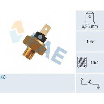 Термовыключатель сигнальной лампы охлаждающей жидкости FAE 35820