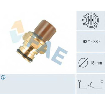 Термовыключатель вентилятора радиатора FAE 36435