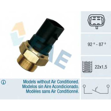 Термовыключатель вентилятора радиатора FAE 37220