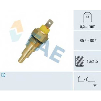 Термовыключатель вентилятора радиатора FAE 37630