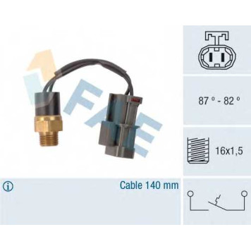 Термовыключатель вентилятора радиатора FAE 37760