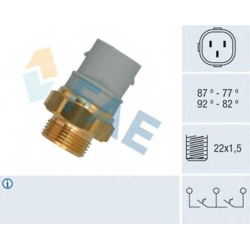 Термовыключатель вентилятора радиатора FAE 38160
