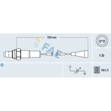 Лямбда-зонд FAE 77100