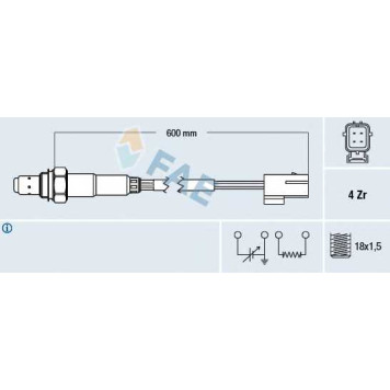 Лямбда-зонд FAE 77179