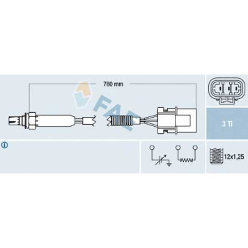 Лямбда-зонд FAE 77181