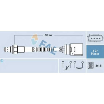 Лямбда-зонд FAE 77204