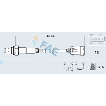 Лямбда-зонд FAE 77211