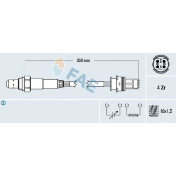 Лямбда-зонд FAE 77243