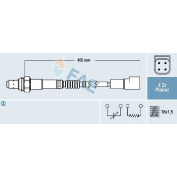 Лямбда-зонд FAE 77244