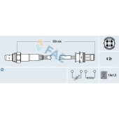 Лямбда-зонд FAE 77272