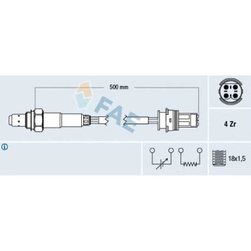 Лямбда-зонд FAE 77273