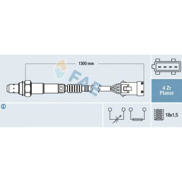 Лямбда-зонд FAE 77284