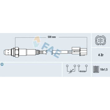 Лямбда-зонд FAE 77344