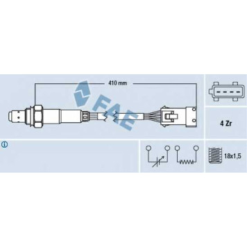 Лямбда-зонд FAE 77432