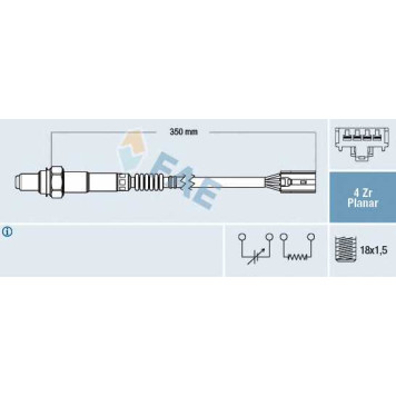 Лямбда-зонд FAE 77451