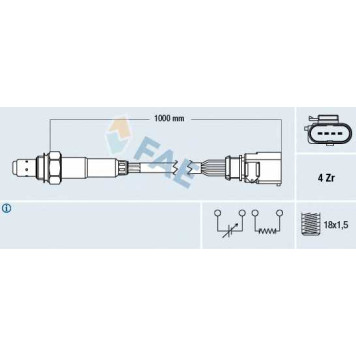 Лямбда-зонд FAE 77459