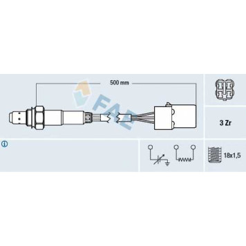 Лямбда-зонд FAE 77479