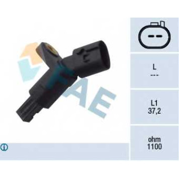 Датчик частоты вращения колеса FAE 78016