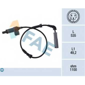 Датчик частоты вращения колеса FAE 78018