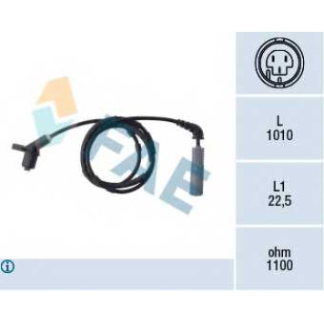 Датчик частоты вращения колеса FAE 78019