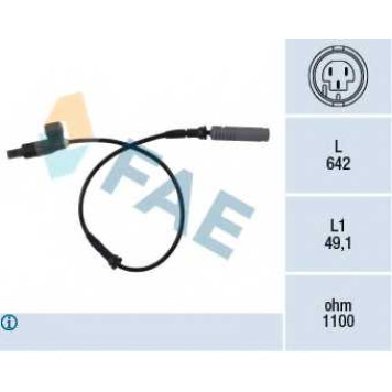 Датчик частоты вращения колеса FAE 78023