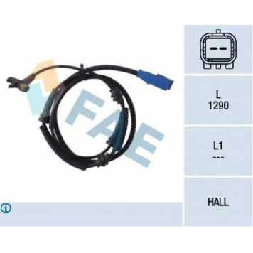 Датчик частоты вращения колеса FAE 78038