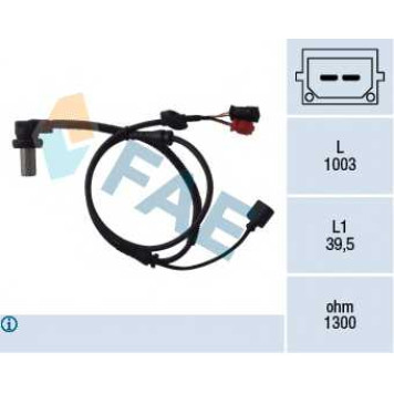 Датчик частоты вращения колеса FAE 78059