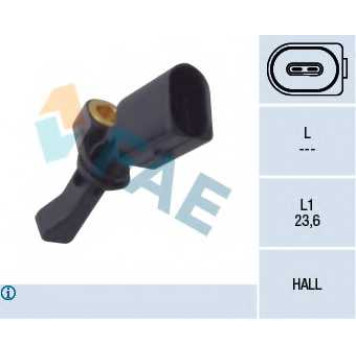 Датчик частоты вращения колеса FAE 78066