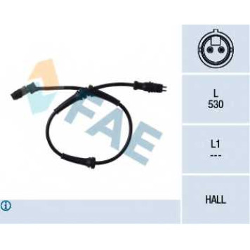 Датчик частоты вращения колеса FAE 78099