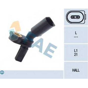Датчик частоты вращения колеса FAE 78103