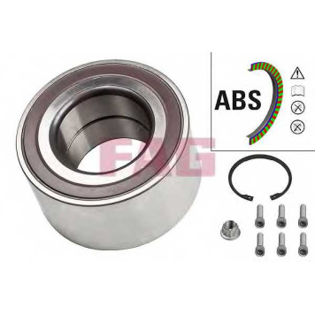 Комплект подшипника ступицы колеса FAG 713 6106 40