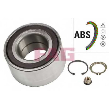 FAG 713630990 - комплект ступичного подшипника, передний (с ABS)