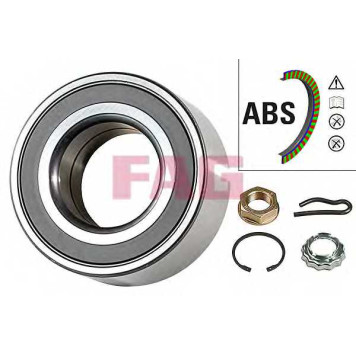 Комплект подшипника ступицы колеса FAG 713 6401 80