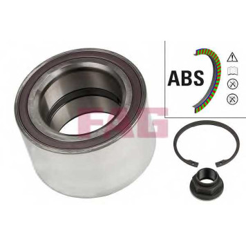 FAG 713640550 - комплект ступичного подшипника, передний (с ABS)