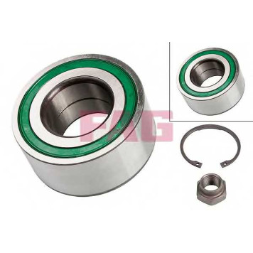 Комплект подшипника ступицы колеса FAG 713 6501 60